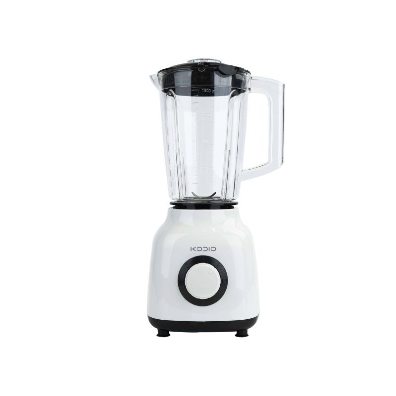 1.5L electric plastic blender with small dry grinder