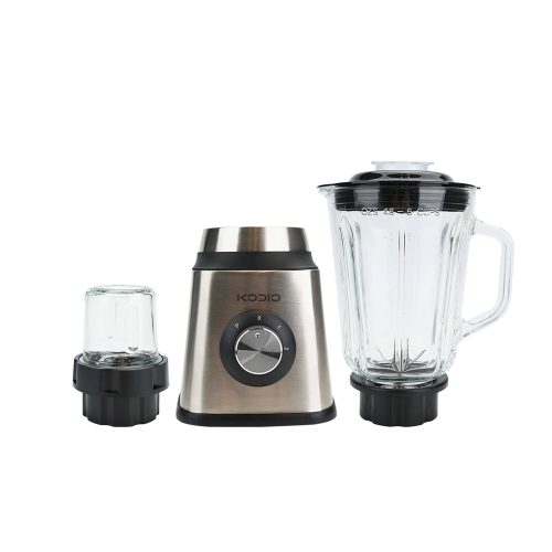 1.5L heavy-duty glass blender with dry mill attachment 1.5L heavy-duty glass blender with dry mill attachment