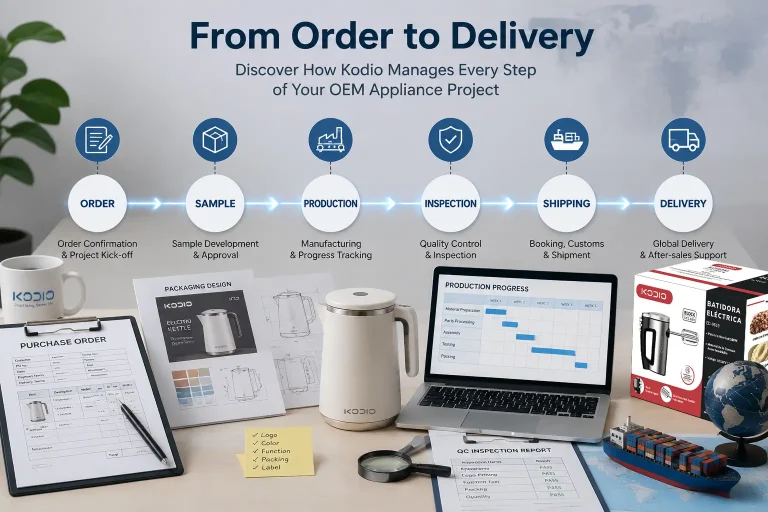 How Kodio Manages Your OEM Appliance Order