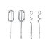 stainless steel whisk attachments