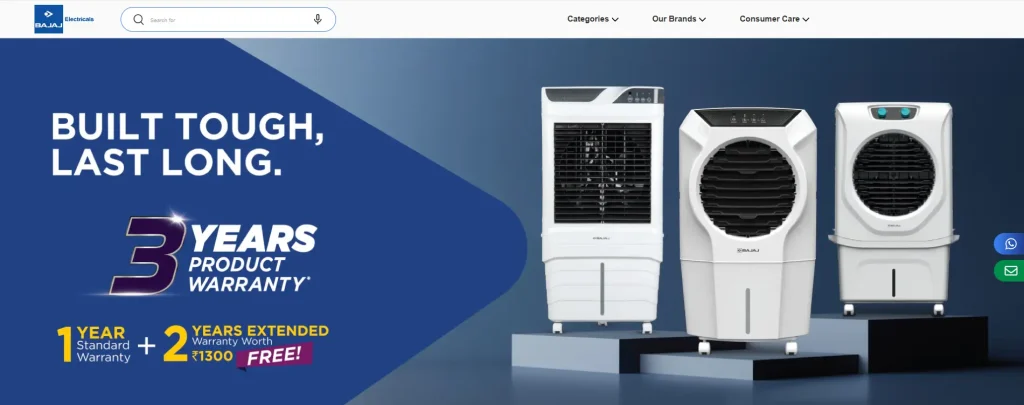 Bajaj Electricals Ltd. logo
