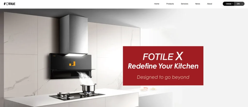Top Chinese Home Appliances Brands: 10 Best Kitchen Manufacturers in China Fotile logo