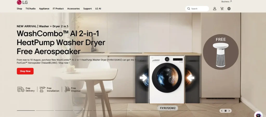 Top 10 Global Air Fryer Manufacturers: Your Sourcing Checklist for 2026 LG Electronics logo