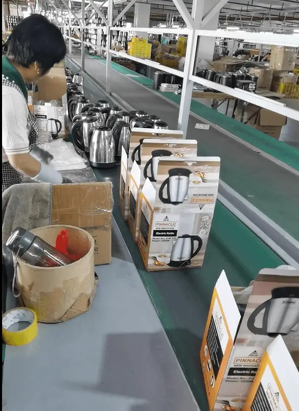 kettle packaging line