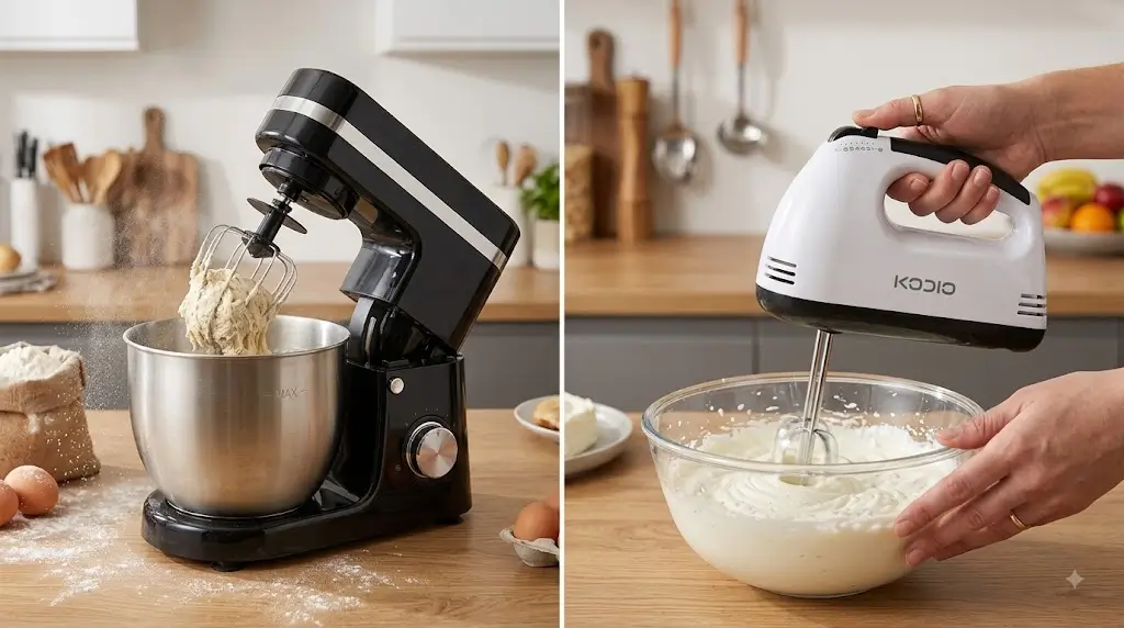 stand mixer vs. hand mixer