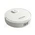White CD-RV101 portable USB rechargeable robot vacuum cleaner featuring a 60-minute runtime, angled view.