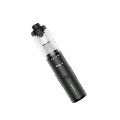 Black CD-VC202 brushless cordless car vacuum cleaner with 20kPa suction power.
