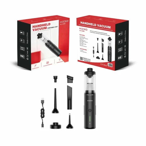 cd-vc202-complete-vacuum-kit-and-custom-box Complete CD-VC202 brushless vacuum kit including multi-nozzle set and retail packaging for wholesale