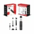 Complete CD-VC202 brushless vacuum kit including multi-nozzle set and retail packaging for wholesale