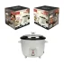 Kodio CD-RC506 1.0L white electric rice cooker displayed with space-saving custom retail gift boxes, optimized for maximum container loading in B2B wholesale.